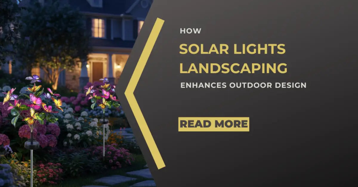 solar lights landscaping