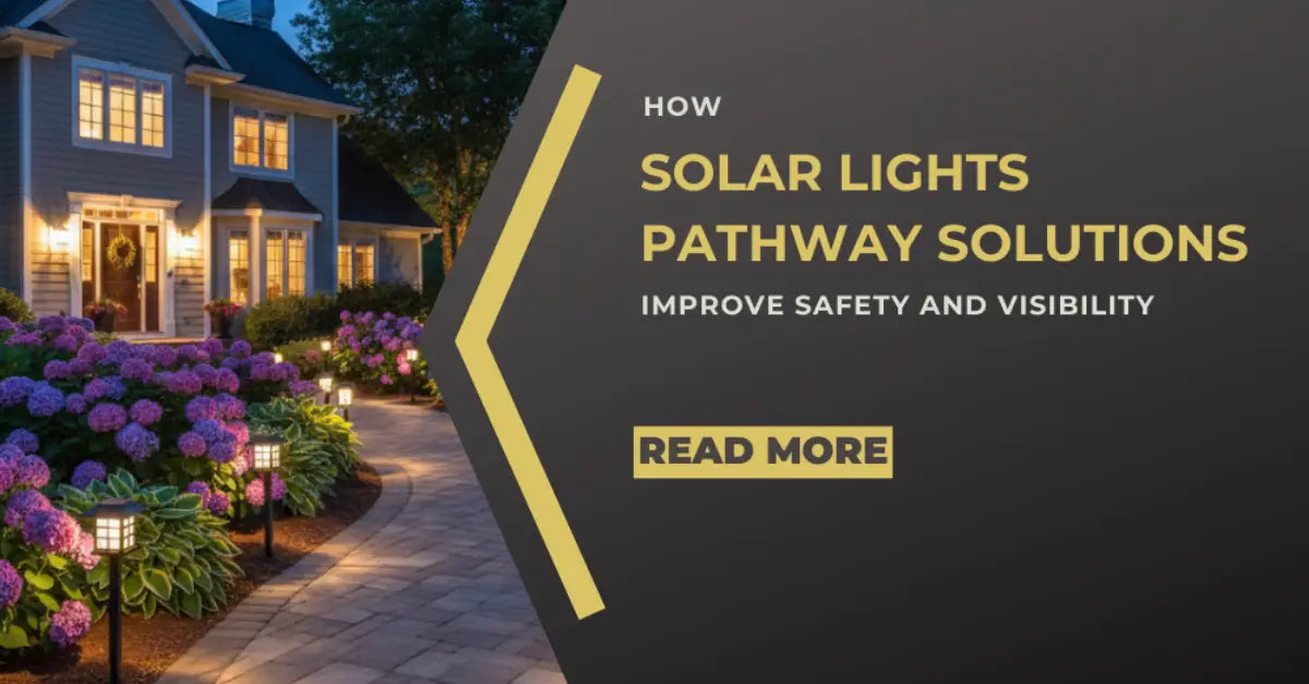 solar lights pathway