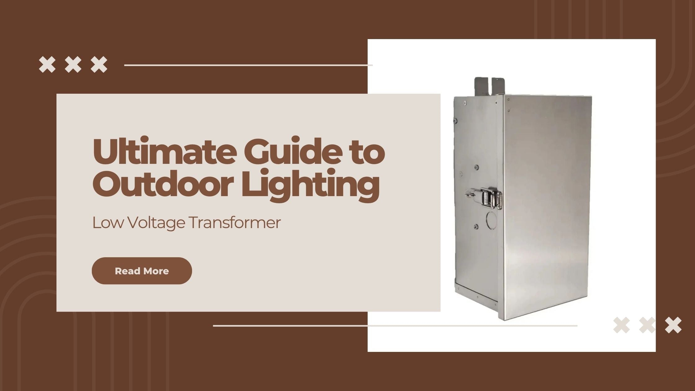 The Ultimate Guide to Outdoor Lighting Low Voltage Transformer