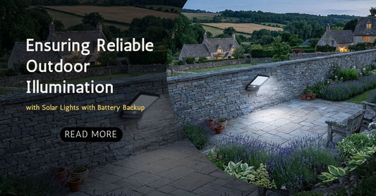 Solar Light with Battery Backup