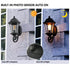 1-Pack Mounted Wall Sconce Vintage for Indoor & Outdoor
