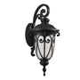 1-Pack Outdoor Wall Lantern with Vintage Design & Bubble Glass & Weatherproof - Wall Lights