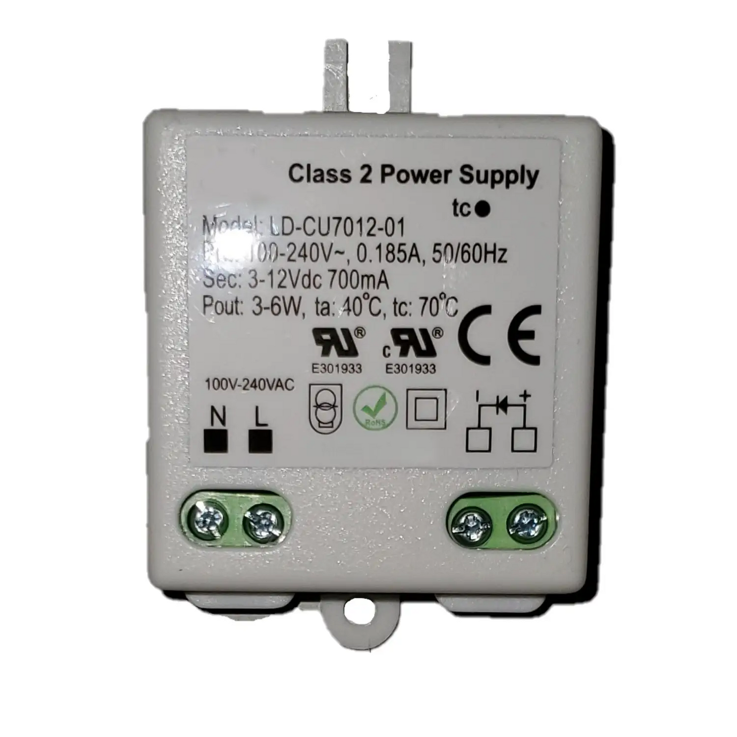 100-240 Volts AC - 3-12V DC | 3-6W Constant Current LED Driver - 100 Volts - 240 Volts / 3V - 12V / 3 - 6 Watt - LED