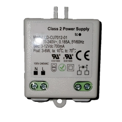 100-240 Volts AC - 3-12V DC | 3-6W Constant Current LED Driver - 100 Volts - 240 Volts / 3V - 12V / 3 - 6 Watt - LED