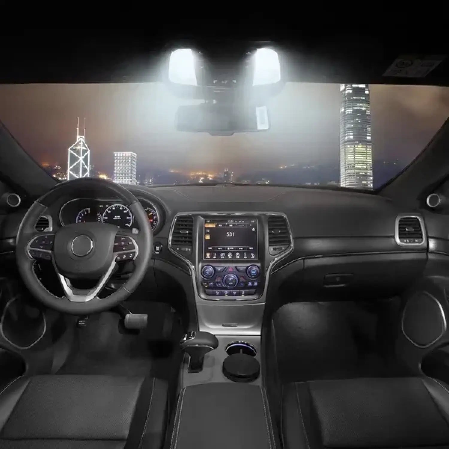 10Pcs High-Performance 12V White LED Light Bulbs for Cars - White - Automotive LED Bulb