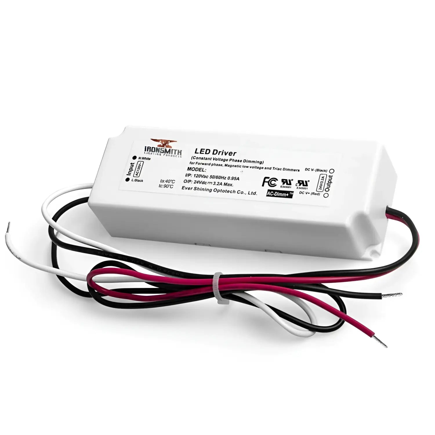 120 Volts AC - 27V to 42V DC | 21W Constant Current flicker free LED Driver with Triac Dimming - 120 Volts / 27V - 42V