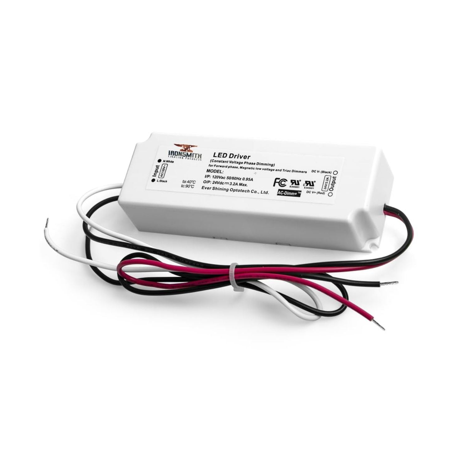 120 Volts -24V 24W | Constant Voltage LED Driver