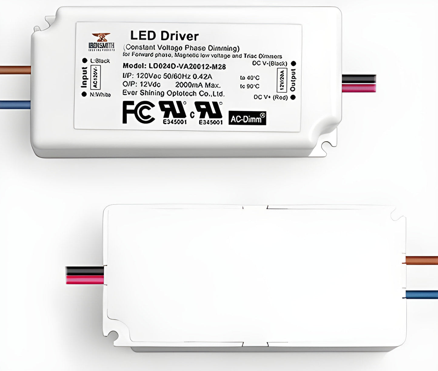 120 Volts -24V 24W | Constant Voltage LED Driver