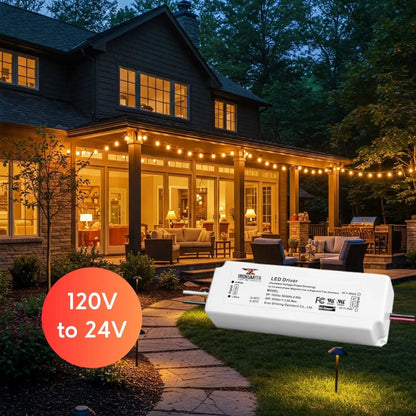 120V -24V 75W | LED Driver with Triac Dimmer - 120 Volts / 24V / 75 Watt - LED Driver