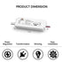 120V -24V 75W | LED Driver with Triac Dimmer - 120 Volts / 24V / 75 Watt - LED Driver