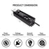 120V -24V DC 96W | LED Dimmable Driver with Triac - 120 Volts / 24V DC / 96 Watt - LED Driver