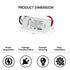 120V AC - 21V to 36V DC | 10.8W Triac Dimming LED Driver Constant Current - 120 Volts / 21V - 36V / 10.8 Watt - LED