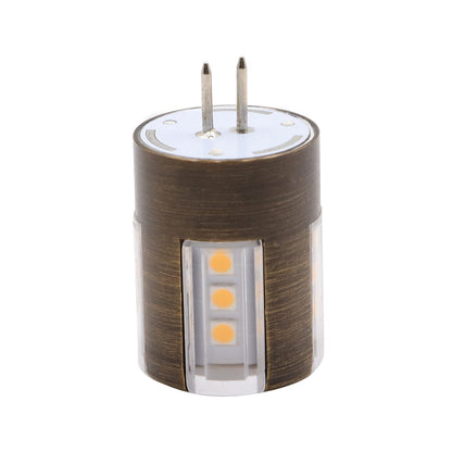 12V 2W G4 Light Bulbs LED – 20W Halogen Replacement with Brass Waterproof Design - Light Bulb