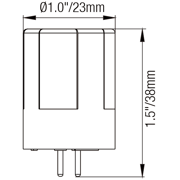 12V 2W G4 Light Bulbs LED – 20W Halogen Replacement with Brass Waterproof Design - Light Bulb
