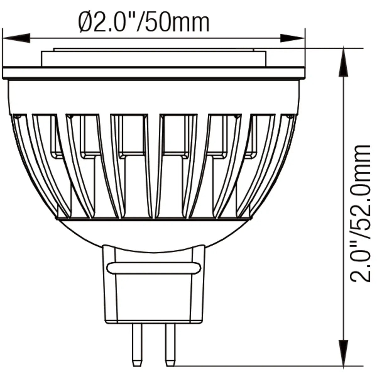 12V MR16 Halogen Bulb light Waterproof with WI-FI and Bluetooth Control (Copy) - MR16 Light Bulb