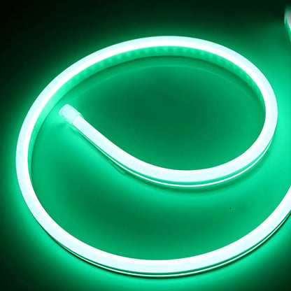 12V Silicone Low Voltage LED Strip Light – Flexible Neon Lighting - Green / 1m - Strip and Rope Light