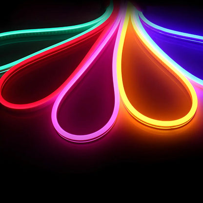 12V Silicone Low Voltage LED Strip Light – Flexible Neon Lighting - Strip and Rope Light