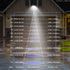 144-LED Dusk-to-Dawn Photocell Outdoor Street Lamp with IP65 Waterproof Design - Silver - Outdoor Wall Lights
