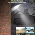144-LED Dusk-to-Dawn Photocell Outdoor Street Lamp with IP65 Waterproof Design - Silver - Outdoor Wall Lights