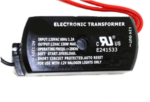 150 Watt Halogen Electronic Potted Transformer, Ironsmith Lighting 150-Watt Halogen Electronic Potted Transformer
