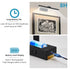 16-Inch Modern Black Dimmable LED Vanity Lights for Wall Lighting - Black - Indoor Wall Light