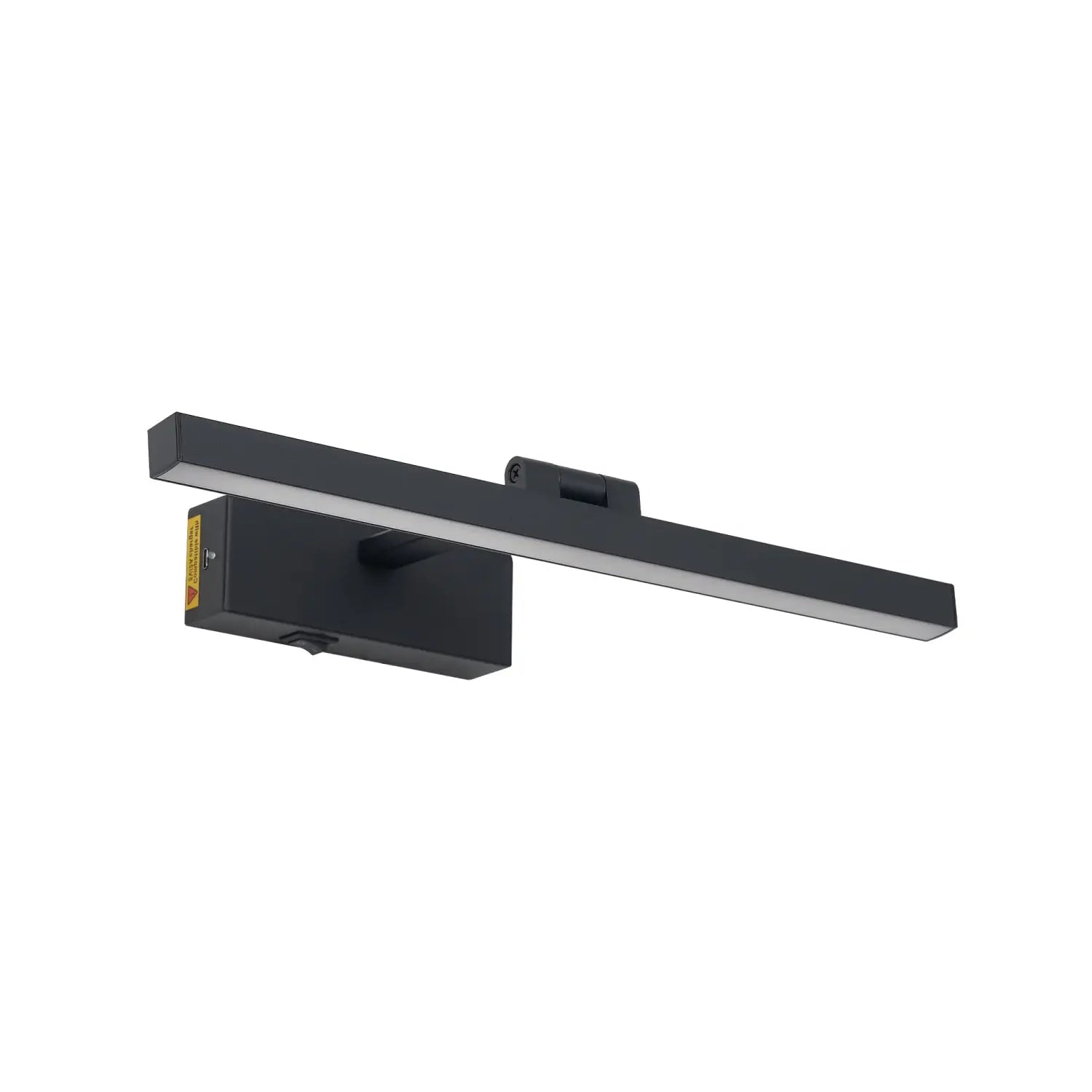 16-Inch Modern Black Dimmable LED Vanity Lights for Wall Lighting - Black - Indoor Wall Light