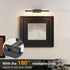 16-Inch Modern Black Dimmable LED Vanity Lights for Wall Lighting - Black - Indoor Wall Light