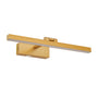 16 inch golden rechargeable vanity lights led fixture indoor wall