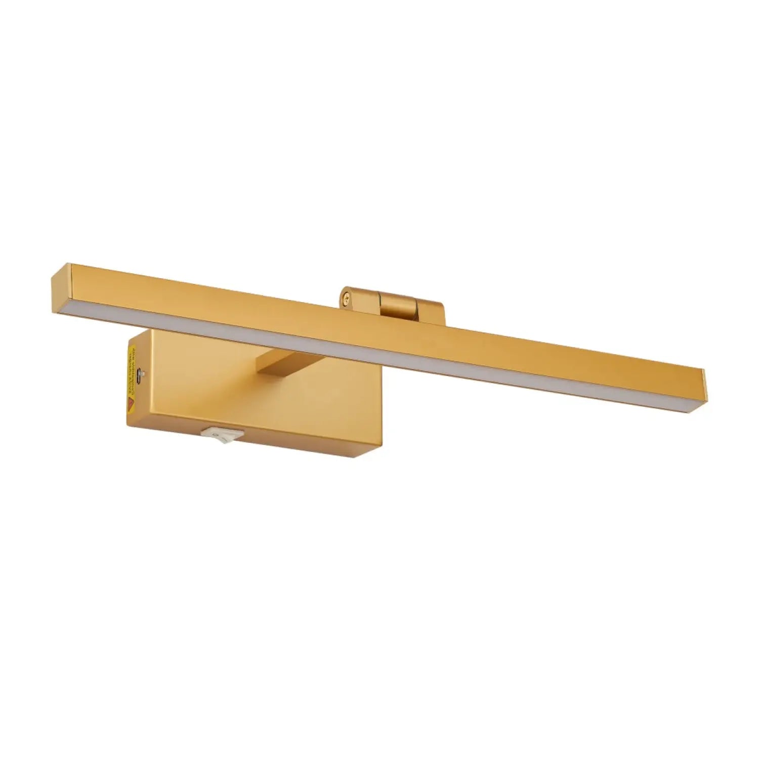 16 inch golden rechargeable vanity lights led fixture indoor wall