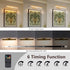 16 inch golden rechargeable vanity lights led fixture indoor wall