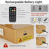 16 inch golden rechargeable vanity lights led fixture indoor wall