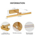 16 inch golden rechargeable vanity lights led fixture indoor wall