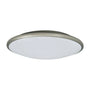 17’’ 35W LED Euro Style Saucer-Dimmable | 4000K Correlated Color Temperature - Brush Nickel / 35 Watt LED - Ceiling