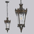 18’’ Height Antique Crown Hanging Lantern with Waterproof for Indoor & Outdoor - Hanging Light