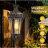 18’’ Height Antique Crown Hanging Lantern with Waterproof for Indoor & Outdoor - Hanging Light