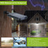1Pc 450W 300W 200W Solar Powered Motion Sensor Wall Lights Outdoor IP65 Waterproof 3 Modes With Remote Control