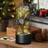 Creative 2 In 1 Rose Flowers LED Light And Bluetooth-compatible Speaker Valentine’s Day Gift Rose Luminous Night Light