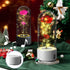 Creative 2 In 1 Rose Flowers LED Light And Bluetooth-compatible Speaker Valentine’s Day Gift Rose Luminous Night Light