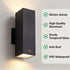 2 pack Outdoor Wall Light with Sensor Modern Dusk to Dawn Sconce