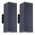 2-Pack Wall Sconce Modern Fixture with Waterproof of Indoor & Outdoor