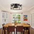 Metallic Black Ceiling Fan Black 12V Hanging Light