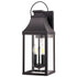 20’’ Modern Outdoor Wall Lantern Black: 2-Light Exterior Wall Sconce - Black - Outdoor Wall Lights