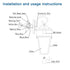 21 inch Height Wall Light Sconce for Outdoor Patio Porch & Garden - Wall Lights