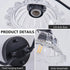 24 Inch Elegant Black Metal 3 Wall Sconces for Bedroom Bathroom & Hallway - Black - 12V Hanging Light