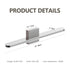 24-Inch Modern LED Vanity Lights Chrome for Wall Lighting - 24inch 12W - Wall Lights