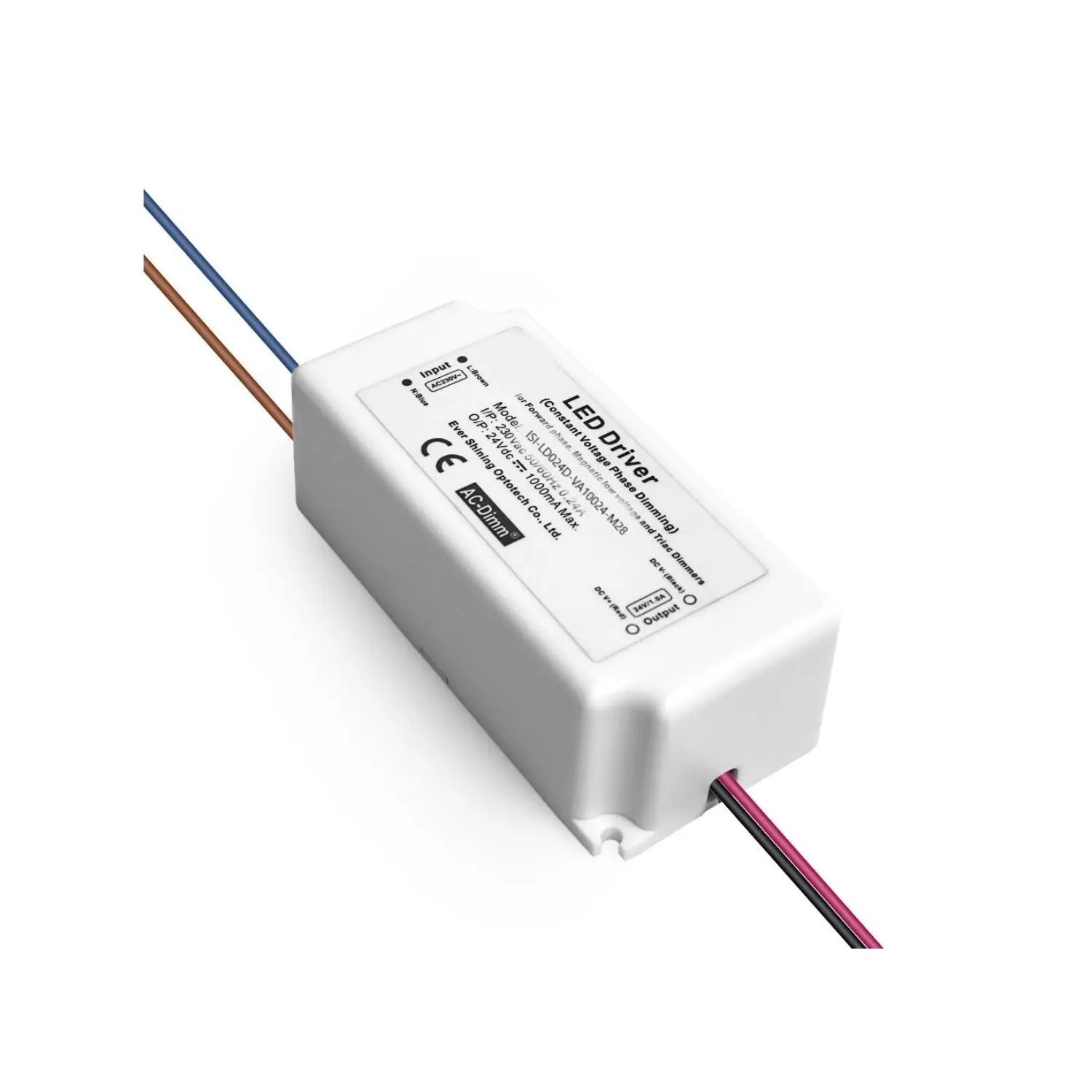 24W - 12V LED Driver Power Supply Ip67 Waterproof - 120 Volt / 12 Volt (DC) / 24 Watt - LED Driver