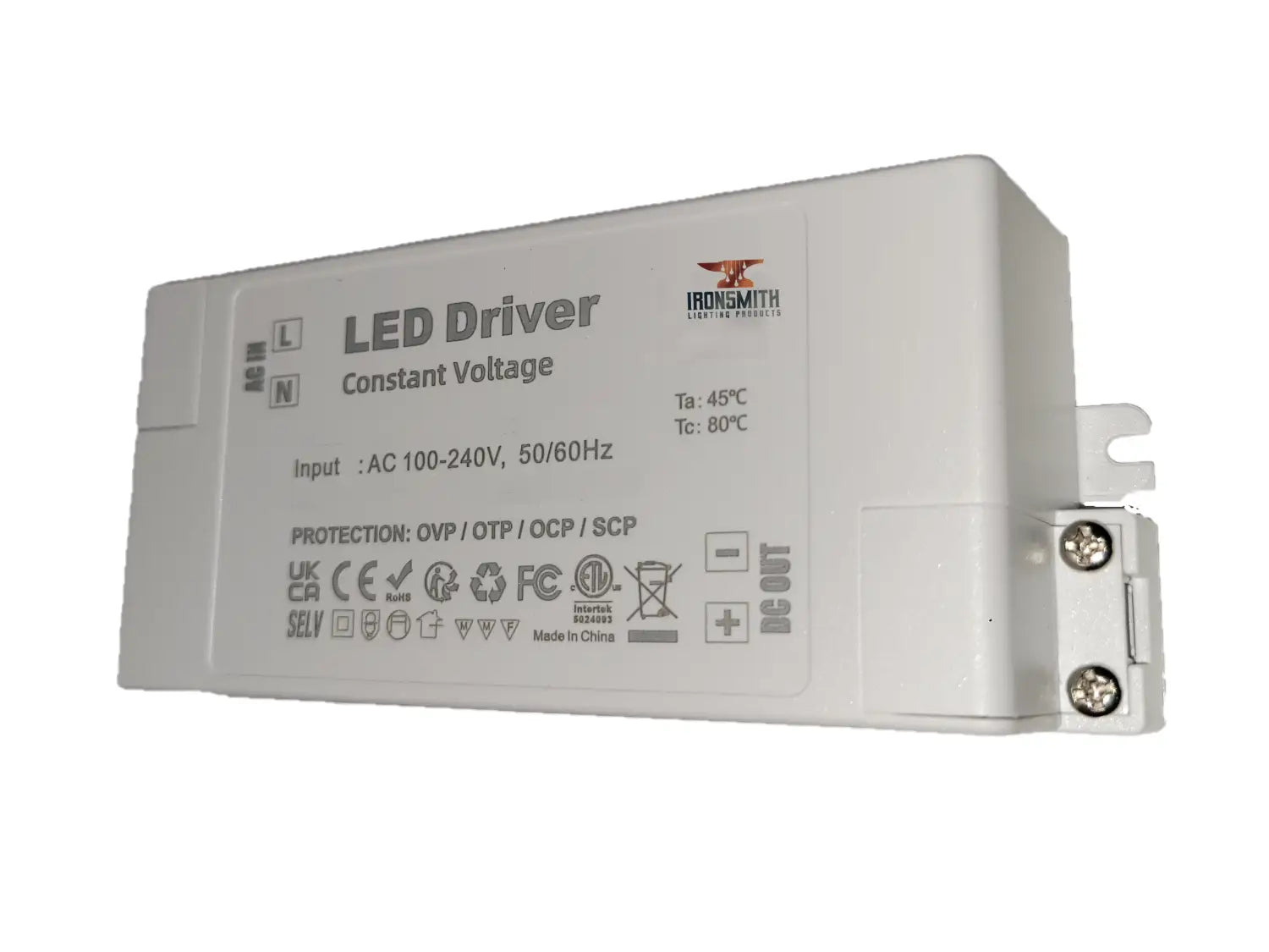 LED Driver Constant Voltage 36W 24V (DC) 100-240V - 100-240V / 12V DC / 36 Watt - LED Driver