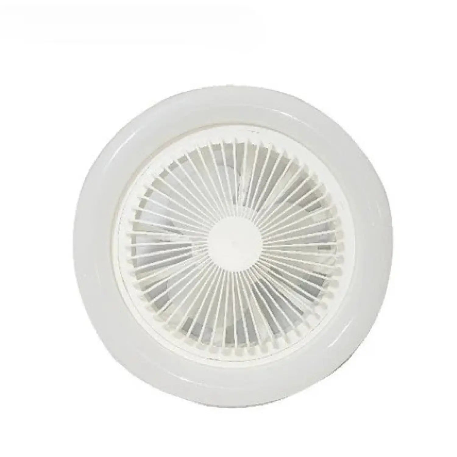 26CM Remote Control LED Light and Fan - Ceiling Fan with E27 Lamp - 30w white light - Hanging Fan