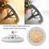 26CM Remote Control LED Light and Fan - Ceiling Fan with E27 Lamp - Hanging Fan