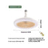 26CM Remote Control LED Light and Fan - Ceiling Fan with E27 Lamp - Hanging Fan